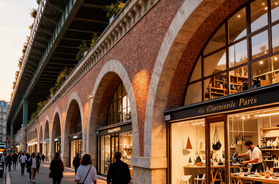 Le Viaduc des Arts en 2026 : vitrine vivante du savoir-faire parisien